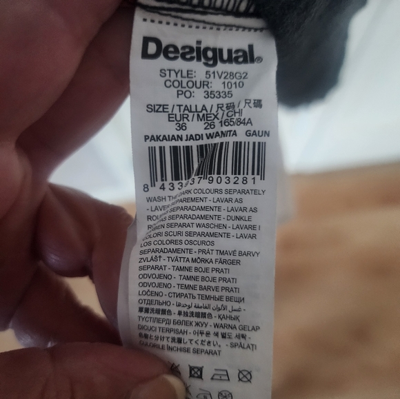 Desigual Floral Graphic Dress - Picture 5 of 6